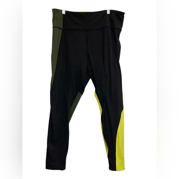 ATHLETA Asym Tight Plush In Supersonic size XL - Picture 2 of 4